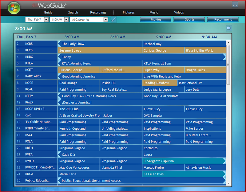 Illustration for article titled Webguide for Media Center Streams All Your Content to Any Browser